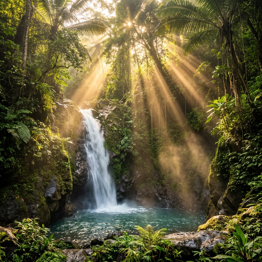 Cascada en la Selva